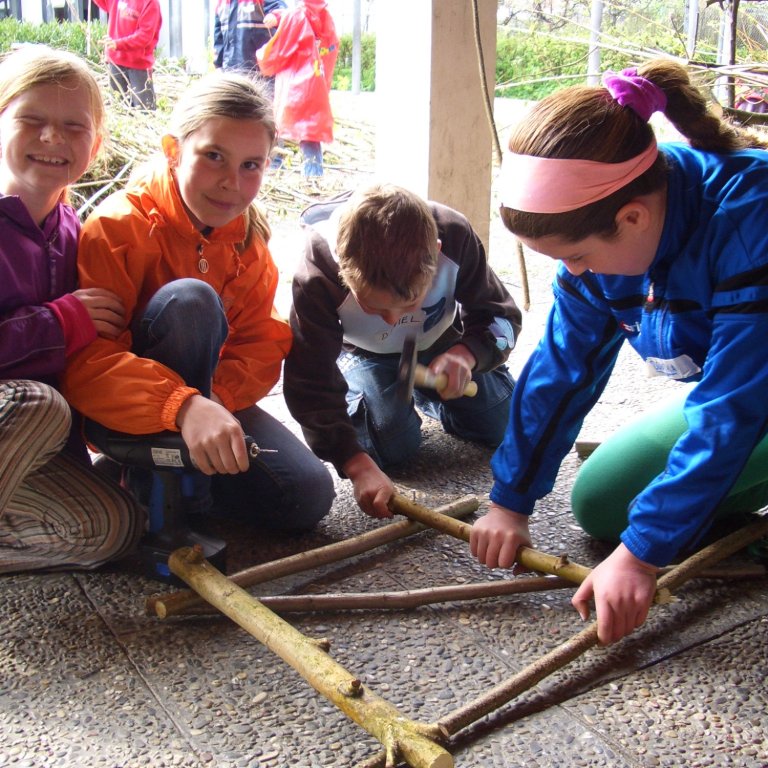 Grünholzwerkstatt in der Kinder- und Jugendarbeit
