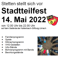 Stadtteilfest 14. Mai 2022